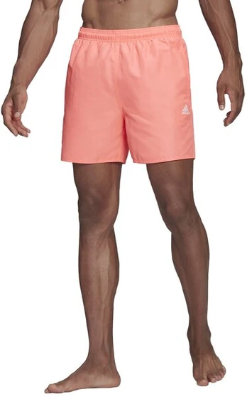 Maudymosi šortai Adidas Solid Clx Sh Sl Pink HA0380/M, M