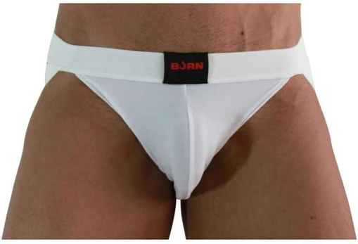 BURN - 007 JOCK LYCRA Baltas S