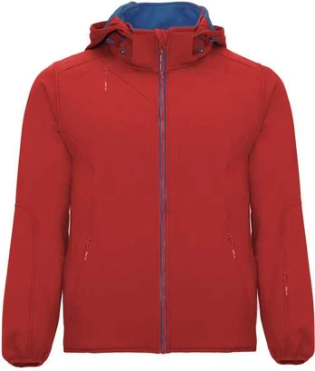 Roly Dviejų sluoksnių sportinis softshell striukė SIBERIA Raudona