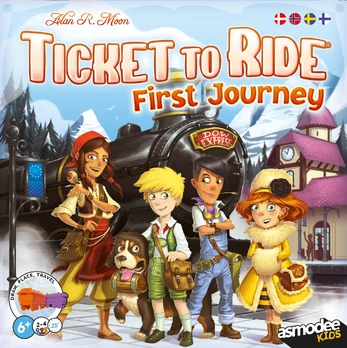 Ticket To Ride - First Journey Nordic NEW (AMDTTRFJ)