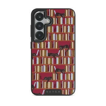 Ex Libris - Samsung Galaxy S25 Plus Case, Elite Dark (Magnetic) / Gunmetal