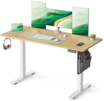 Elektrinis rašomasis stalas 140 x 60 x (72–120) cm