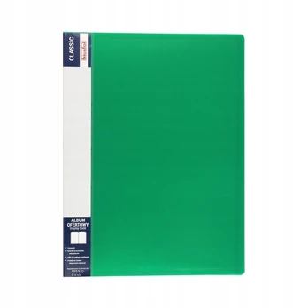 Žalias A4 ofertinis albumas, 10 lapelių