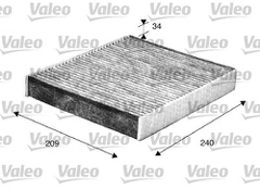 Salono filtras VALEO VAL698883