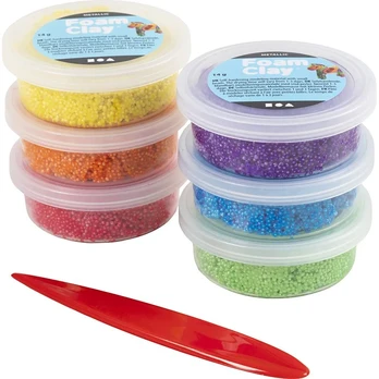 Foam Clay - Metallic Bright (6 x 14g) (78811)