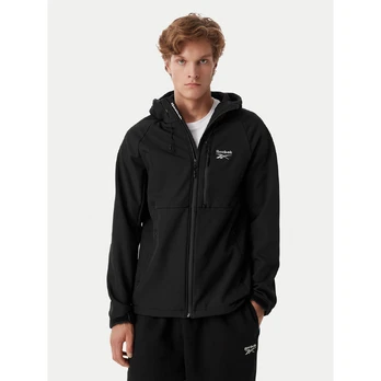 Reebok Demisezoninė striukė RCC00095 Juoda Regular Fit