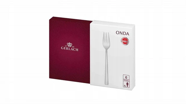 Gerlach Onda desertinės šakutės, 6 vnt.
