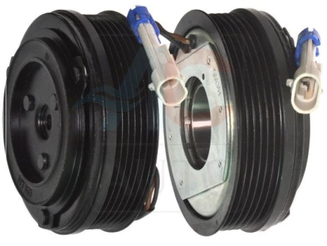 Magnetinė sankaba, oro kondicionieriaus kompresorius ACAUTO AC-06DL01