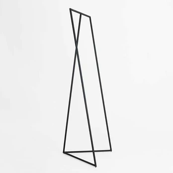 Customform Knygų lentyna, HYLLER, 150x110 cm, Juoda