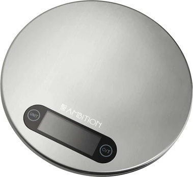Virtuvinės svarstyklės Steel 5kg AMBITION
