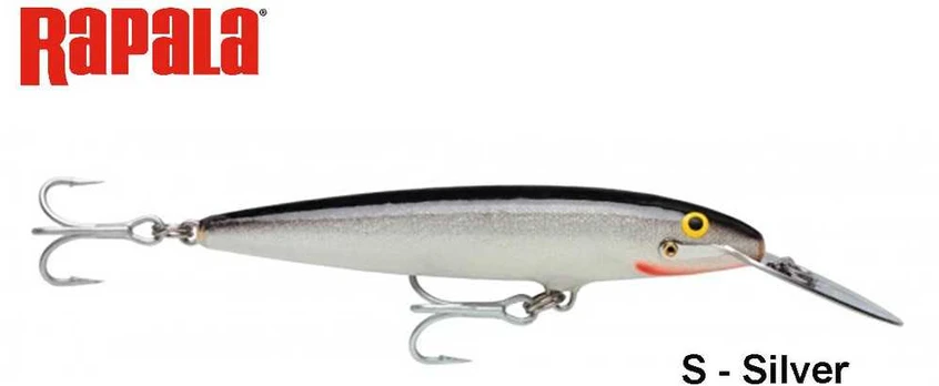 Vobleris Rapala Countdown Magnum CDMAG S Sidabrinis