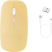 Pelės Strado BluetoOth + radijas (geltona) kaina