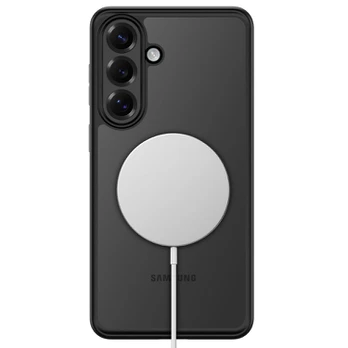 Matinis juodas dėklas Samsung Galaxy S26 Plus telefonui "Tech-Protect MagPeak Magsafe"
