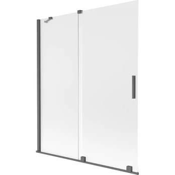Vonios sienelė Mexen Velar, 140 cm x 150 cm, pilka