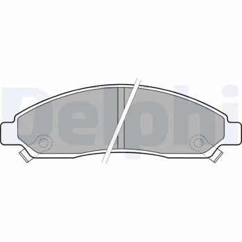 DELPHI LP2037 Brake pad set