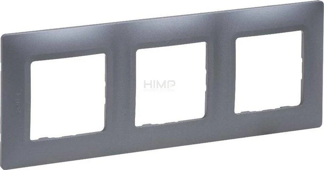 Legrand Niloe Selection Trigubo rėmo plienas 762053