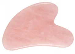 Veido masažuoklis Amalfis Rose Quartz Gua Sha kaina