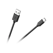Kabelis USB – USB tipo C 1,5 m Cabletech Eco-Line kaina