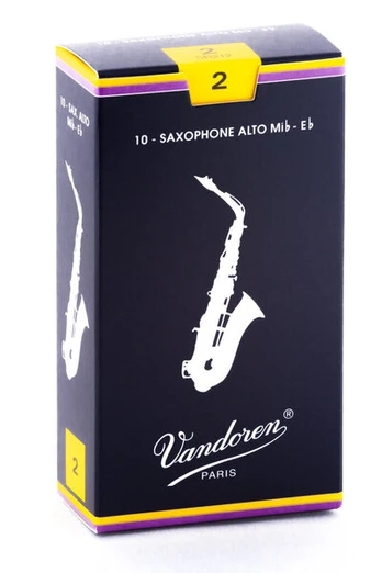 Liežuvėlis alto saksofonui Vandoren Traditional SR212 Nr. 2.0
