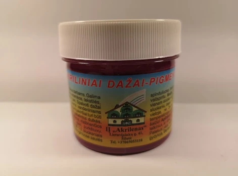 Akriliniai dažai AKRILEN, vyšninės sp., 120 ml