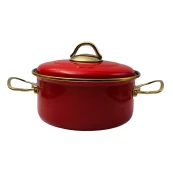 Emaliuotas puodas BONERA, 20 cm kaina