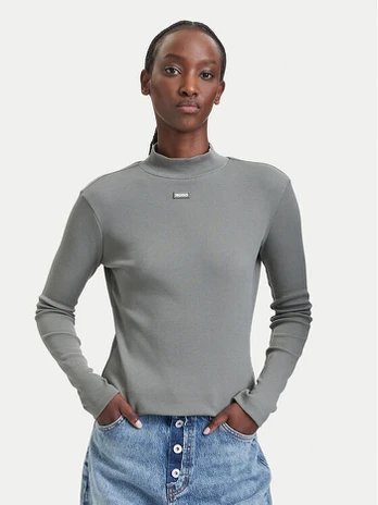 HUGO Golfas Easy 50525318 Žalia Slim Fit