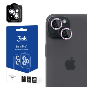 3mk Lens Protection Pro Rožinė do Apple iPhone 15 Plus