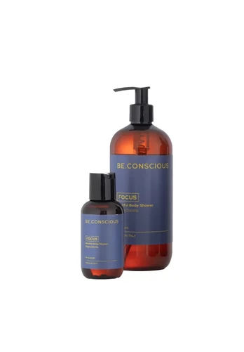 BE.CONSCIOUS Mindful dušo gelis FOCUS, 500 ml