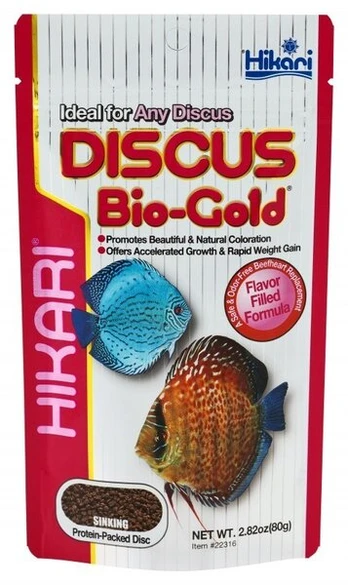Pašaras diskusams Hikari Discus Bio Gold, 80 g