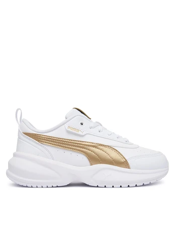 Puma Balerinos Cilia 2 Mode Metallic Glam 408272 01 Balta