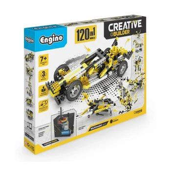 ENGINO CREATIVE BUILDER Universalus 120 modelių konstravimo rinkinys