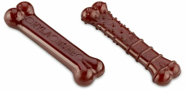 Kaulas Nylabone Ruda Bacon XS 2 vnt.