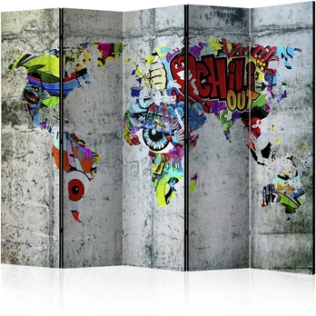 Artgeist Pertvara - Graffiti World [Room Dividers]