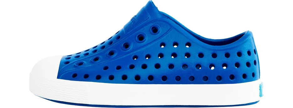 NATIVE Jefferson Junior VICTORIA BLUE/ SHELL WHITE - 34,5