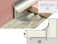 Profilis Effector A96 užbaigimo | natūralus 250 cm