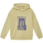 Calvin Klein Jeans Džemperis Bridge LVCKSJB04B Žalia Oversize