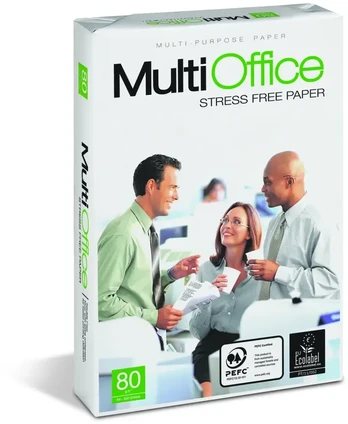 Papīrs MULTIOFFICE A4 80g/m2, 500 loksnes/iepakojumā
