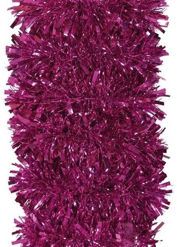 Fiesta Fuchsia folieguirlande, 180 cm