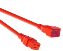 Mercodan Str?mkabel R?d C20-C19 3x1,5mm 3,0M