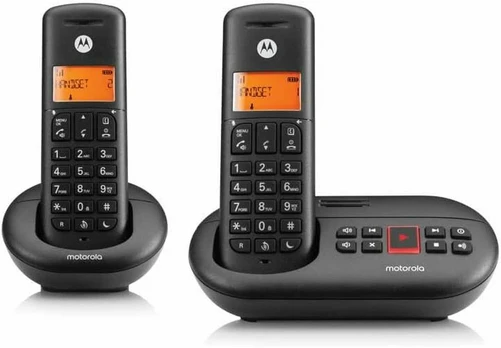 Motorola E212 DECT Voice DUO juodas