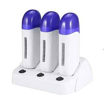 Vaško kasetinis šildytuvas su laikikliu, 3x100ml
