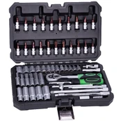 Galvučių rinkinys 1/4" (55vnt) kaina