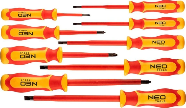 Neo 1000V atsuktuvų rinkinys 9 dalys (04-143)