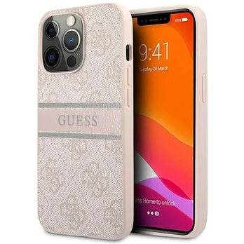 Dėklas Guess GUHCP13L4GDPI iPhone 13 Pro / 13 6,1" Rožinis