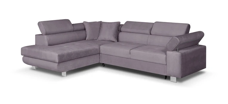 Minkštas kampas Bellezza Credo, violetinis