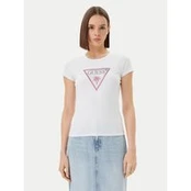 Guess Marškinėliai E5GI08 J1314 Balta Slim Fit