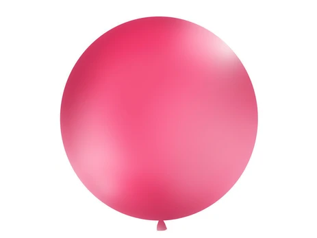 Didelis balionas 100 cm round Pastel, rožinis