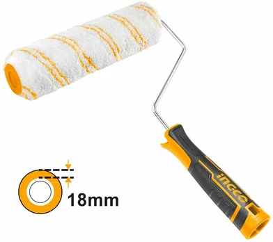 Ingco HRHT042302D Paint roller 230mm with handle for rough surfaces
