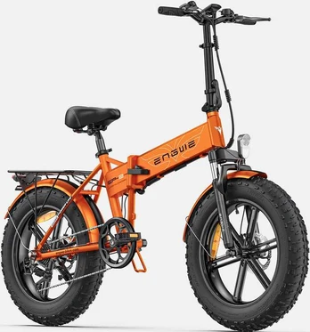 Elektrinis dviratis Engwe EP-2 PRO, 20", 750W, 13Ah, oranžinis