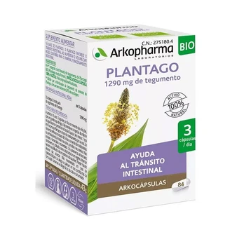 Arkopharma Arkocapsulas Plantago 84 kapsulės
